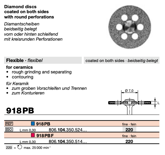 Diamond Discs 220