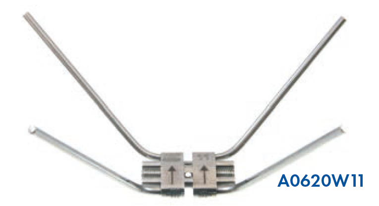 RAPID EXPANDER WITH PRE-BENT ARMS 11 MM